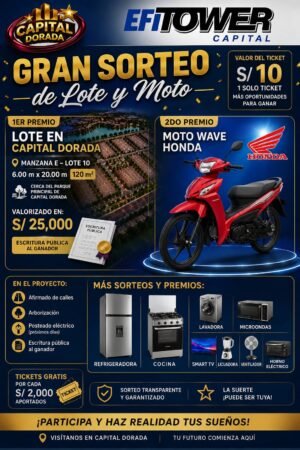 Gran Sorteo EFITOWER CAPITAL